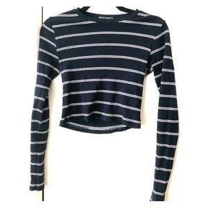 Brandy Melville long sleeve striped top